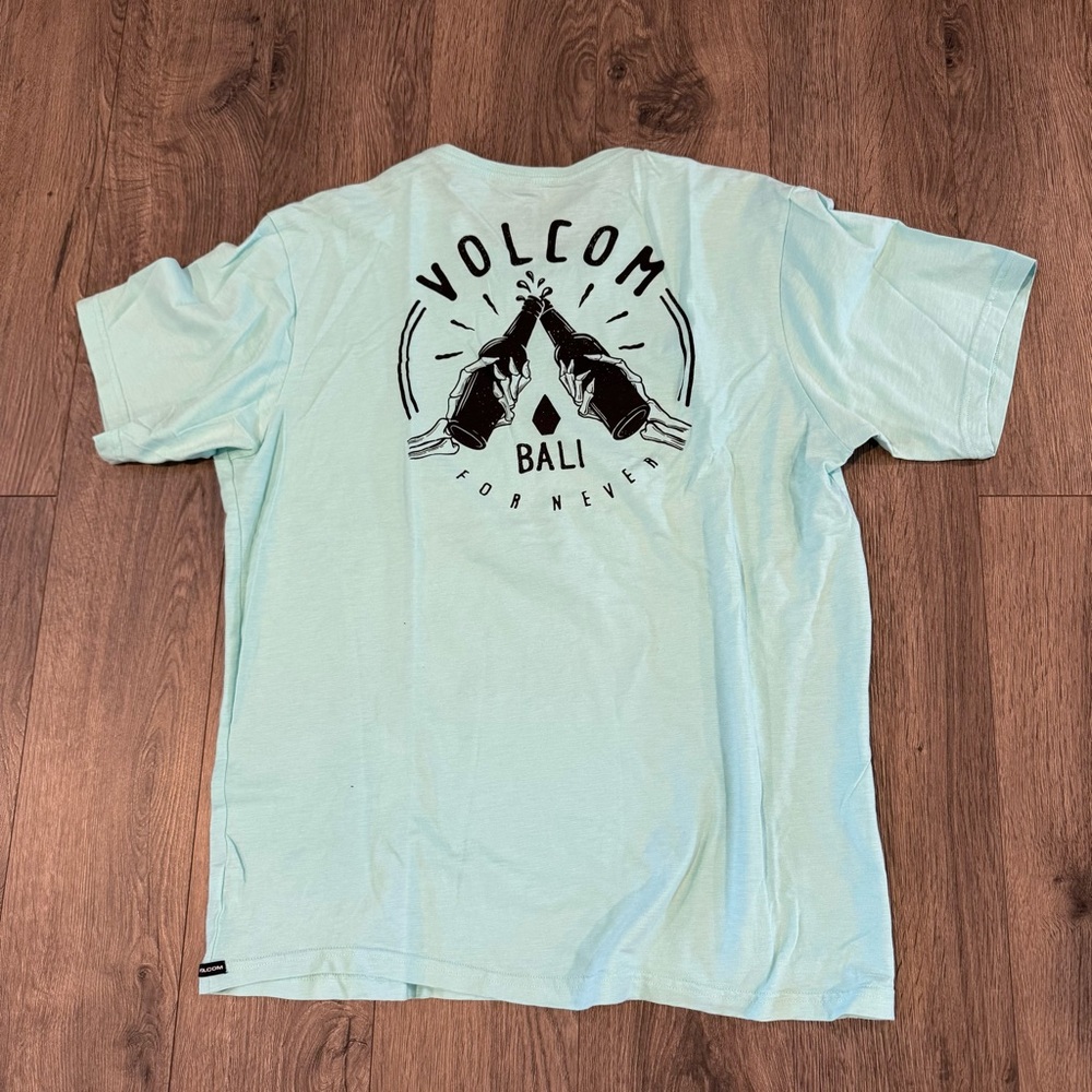 Volcom Mint Green Men's Shirt